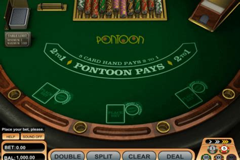 Pontoon online spielen – Review zur BlackJack .